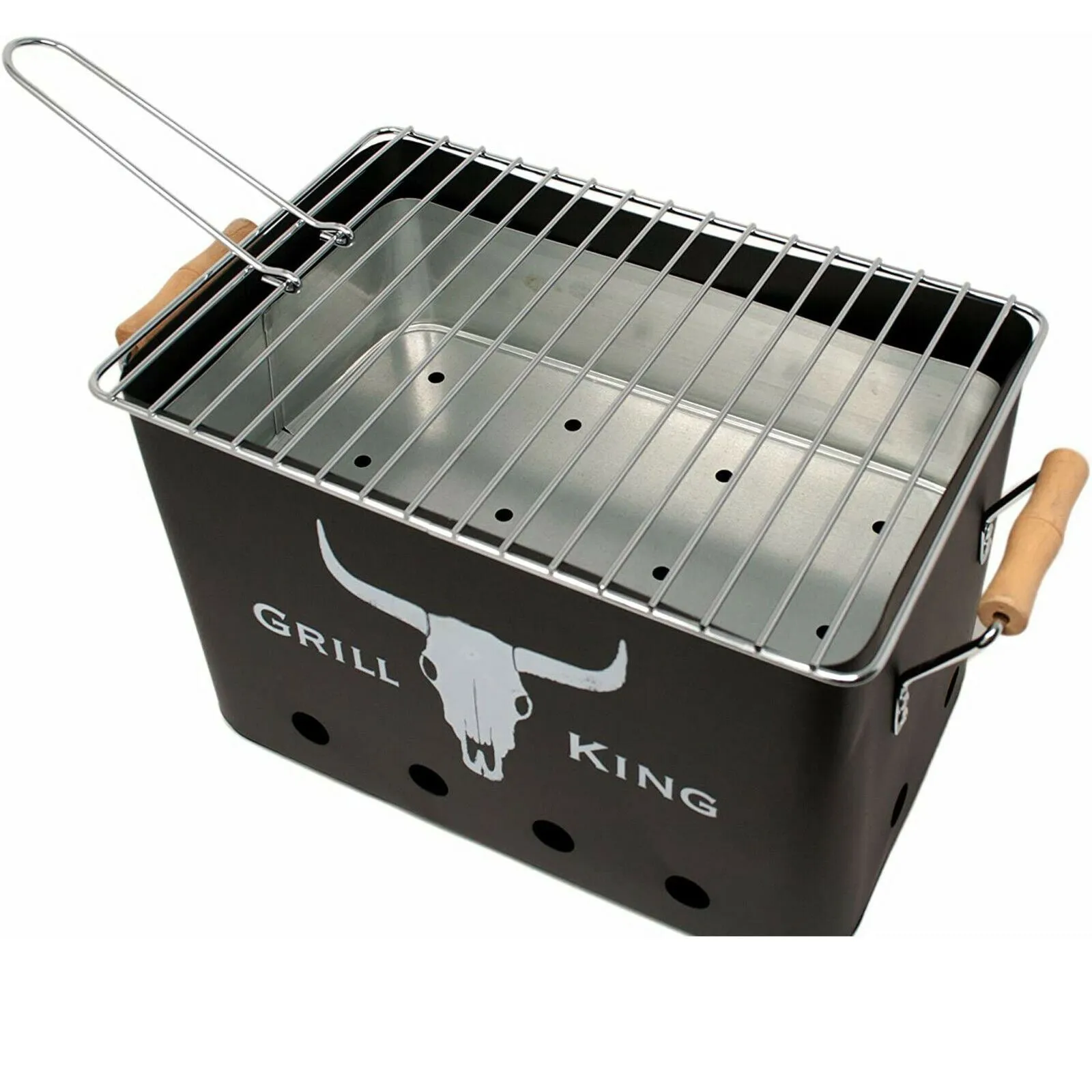 Portable Outdoor Charcoal BBQ Barbecue Grill