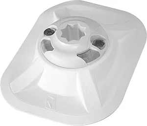 RAILBLAZA White Ribport Inflatable Boat Dinghy with Self-Adhesive Pad, Attach Rod Holders, Drink Holders, Camera Mount and More