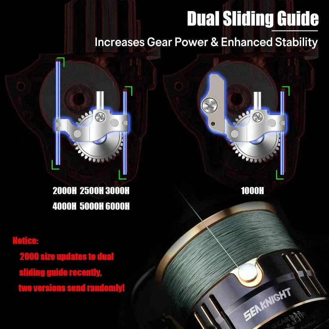 SeaKnight TREANT III Series 1000-6000 MAX Drag 28lb