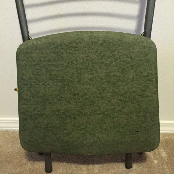 Set of 2 Vintage Gate folding chair / 60's folding chair by Cosco / Mid Century Chair