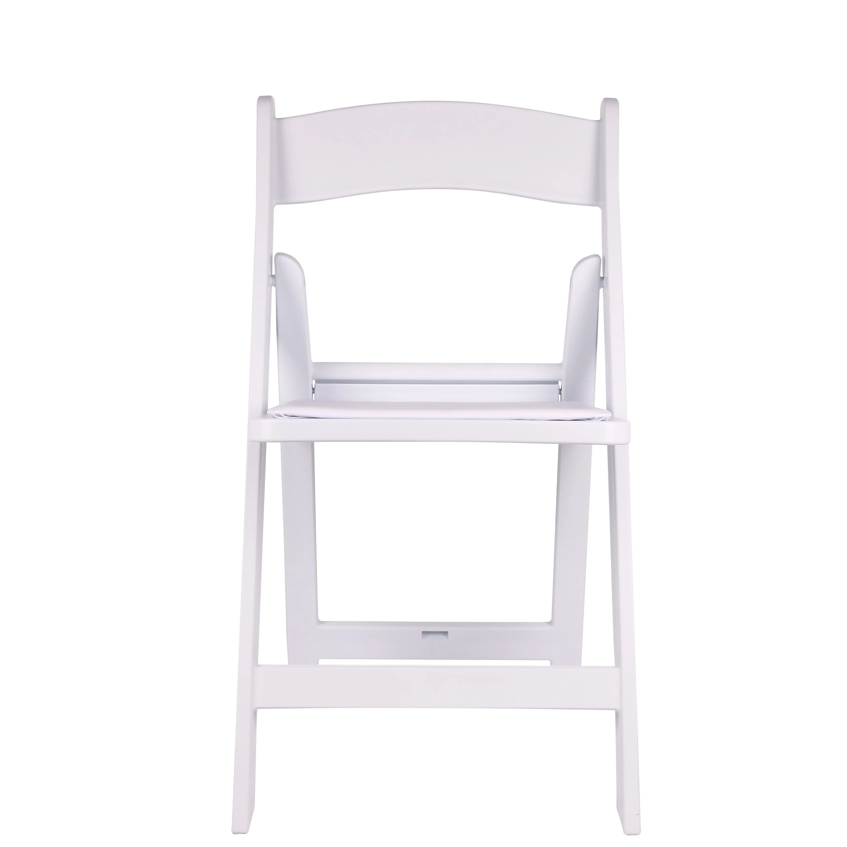 Set of 30 TExpert Resin Folding Chair Vinyl Padded Seat Indoor Outdoor lightweight Set for Home Event Party Picnic Kitchen Dining Church School Weddings White Set of 30