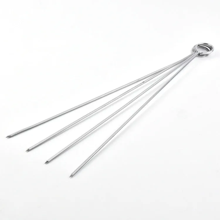 Stainless Steel Grill Bbq Barbecue Tool Set 3,5 and 7 pcs Outdoor Combination Barbecue Camping Supplies.