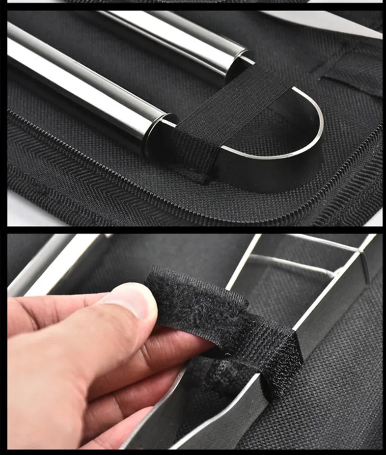 Stainless Steel Grill Bbq Barbecue Tool Set 3,5 and 7 pcs Outdoor Combination Barbecue Camping Supplies.