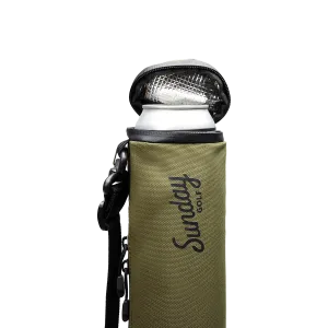 Sunday Beer Sleeve Cooler | Olive