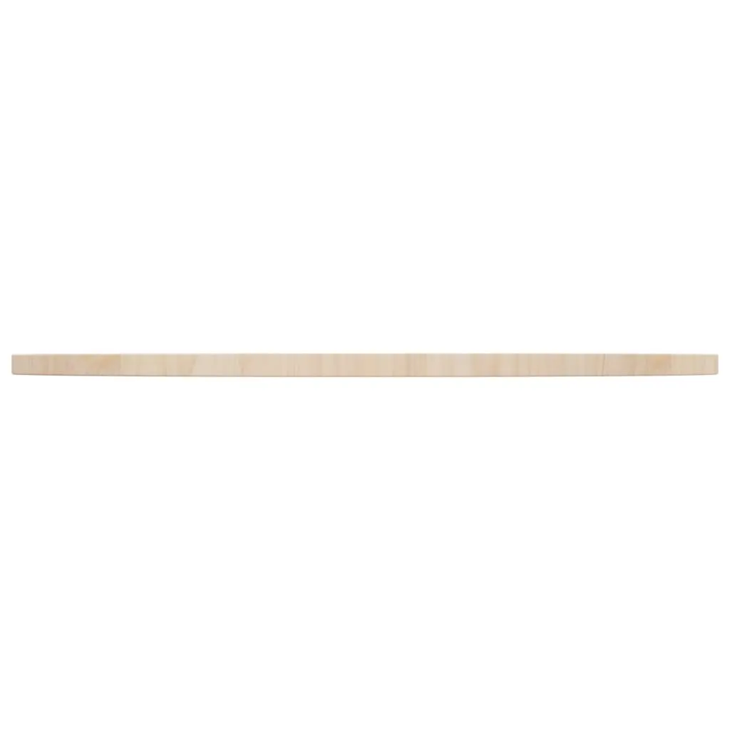 Table Top Ø90x2.5 cm Solid Wood Pine