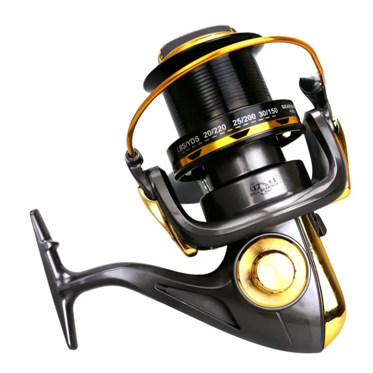 TF10000 Long-distance Casting Reel Large Gapless Sea Rod Fishing Reel Spinning Reel