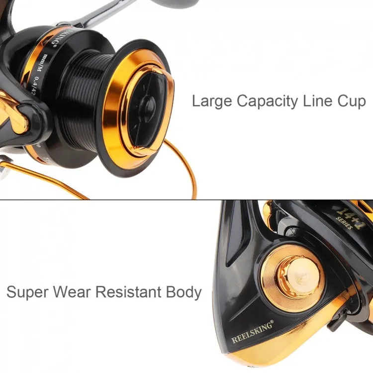 TF10000 Long-distance Casting Reel Large Gapless Sea Rod Fishing Reel Spinning Reel