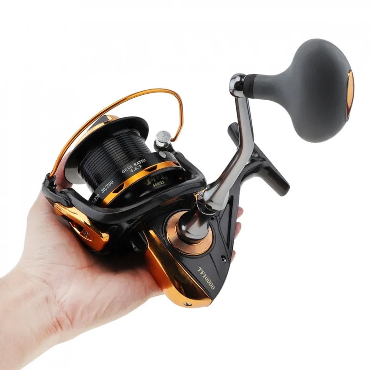 TF10000 Long-distance Casting Reel Large Gapless Sea Rod Fishing Reel Spinning Reel