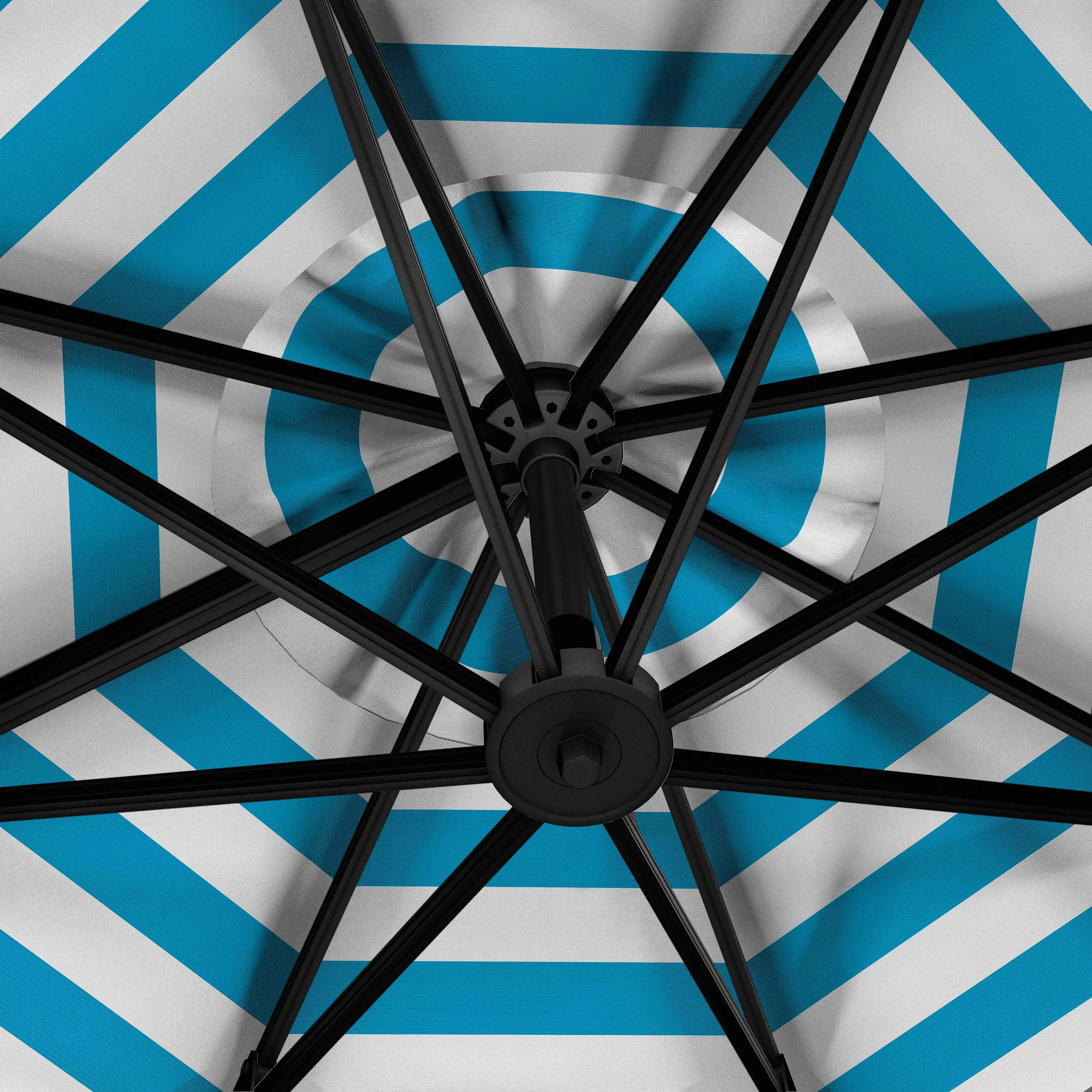 The Grande Round™ - Terylast Cobalt Stripes