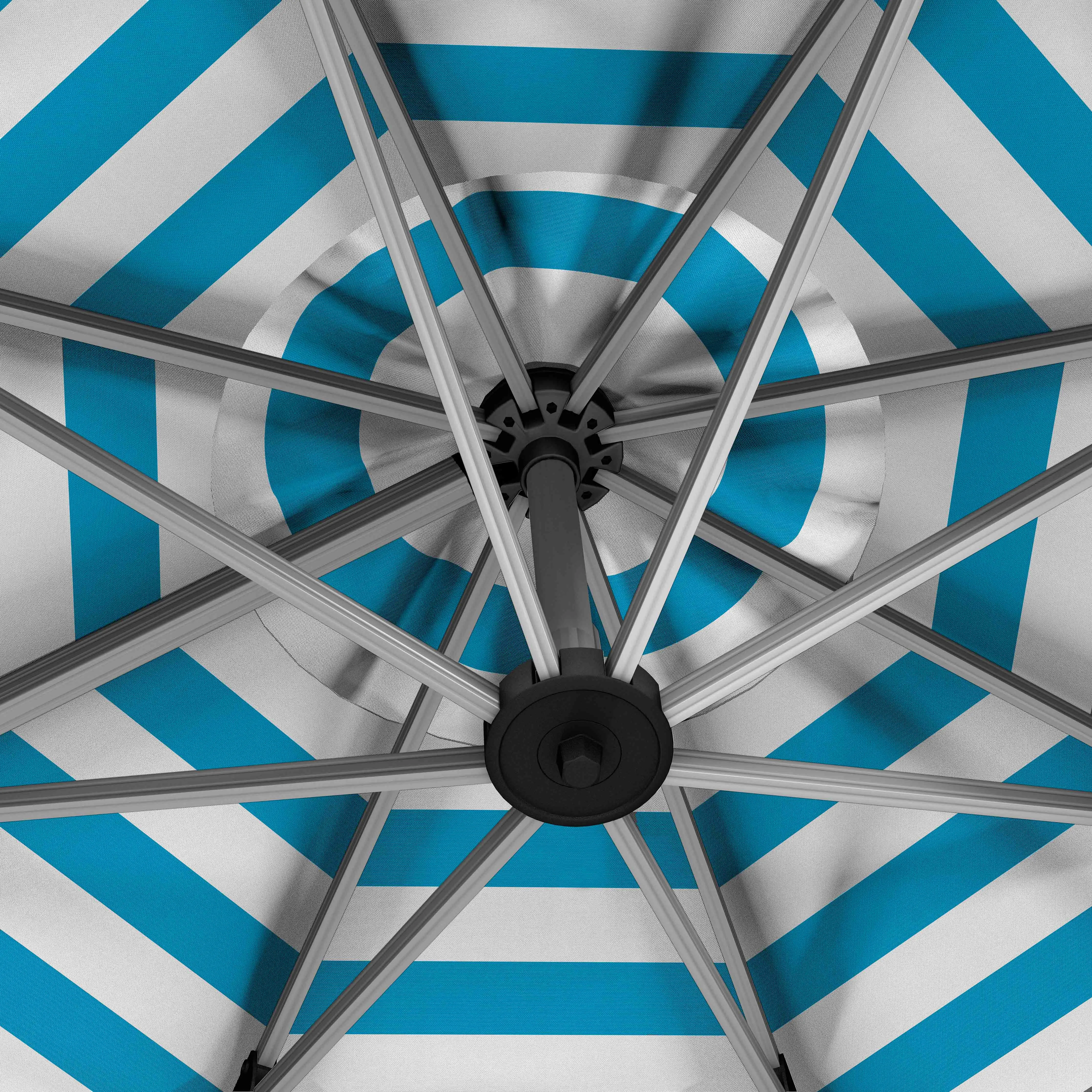 The Grande Round™ - Terylast Cobalt Stripes