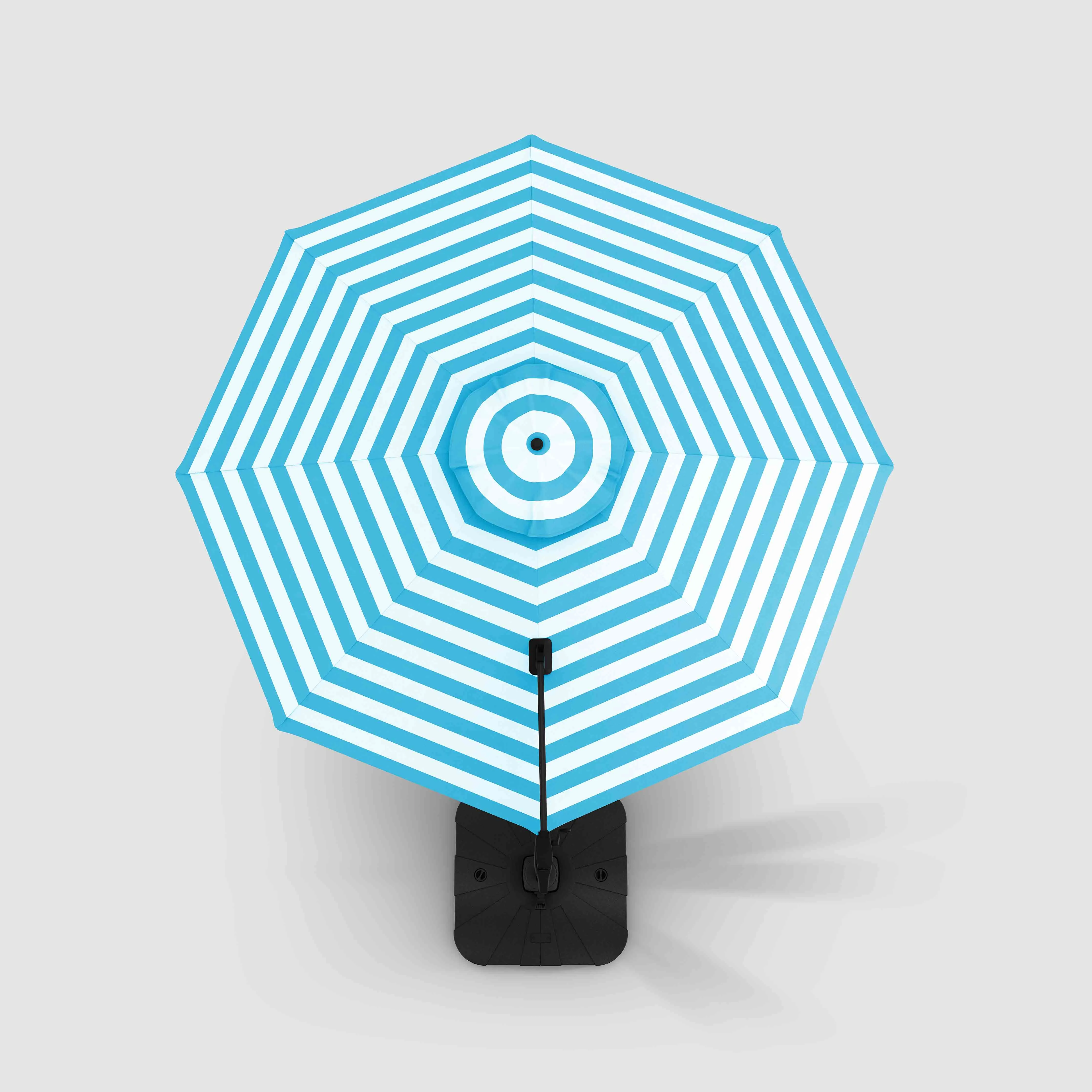The Grande Round™ - Terylast Cobalt Stripes