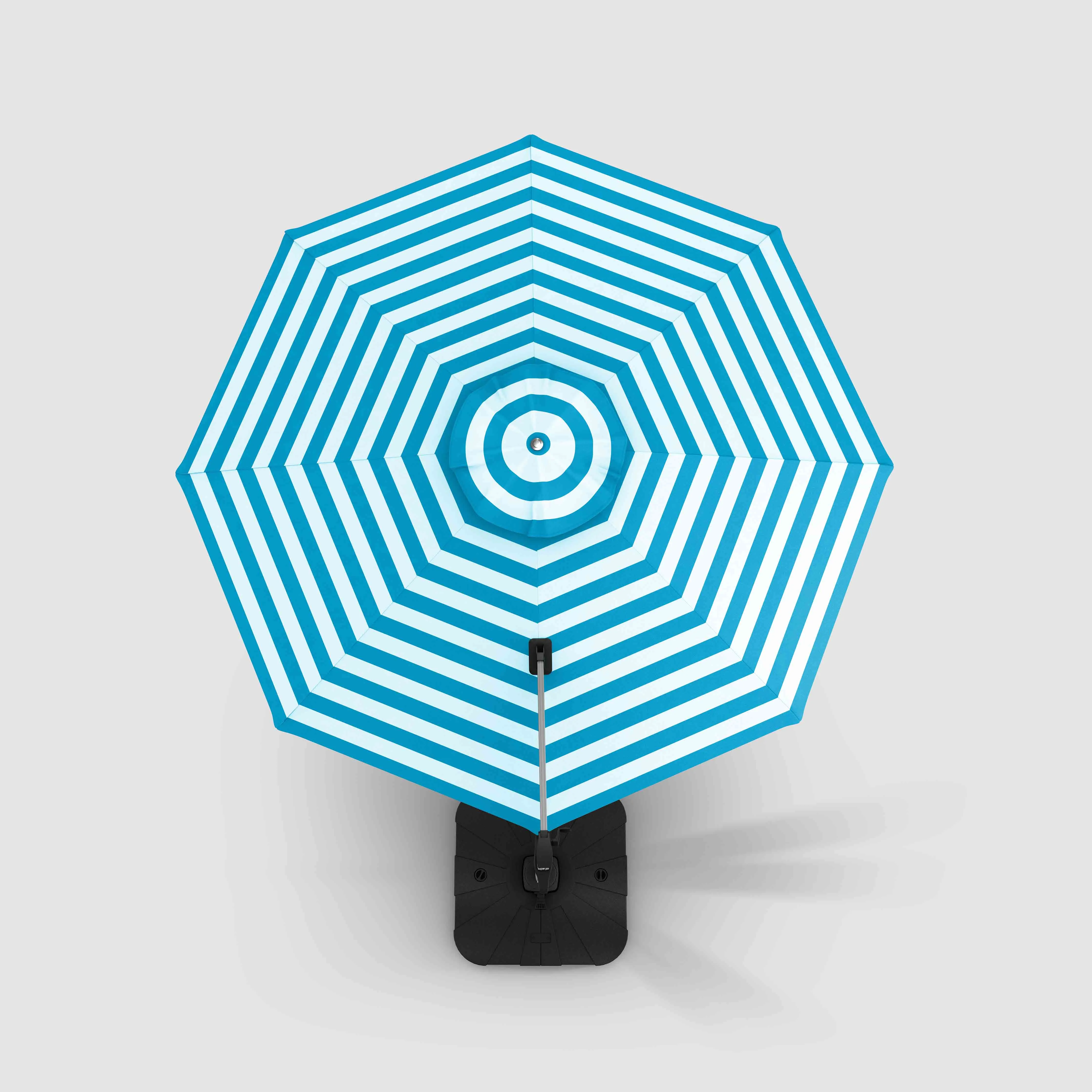 The Grande Round™ - Terylast Cobalt Stripes