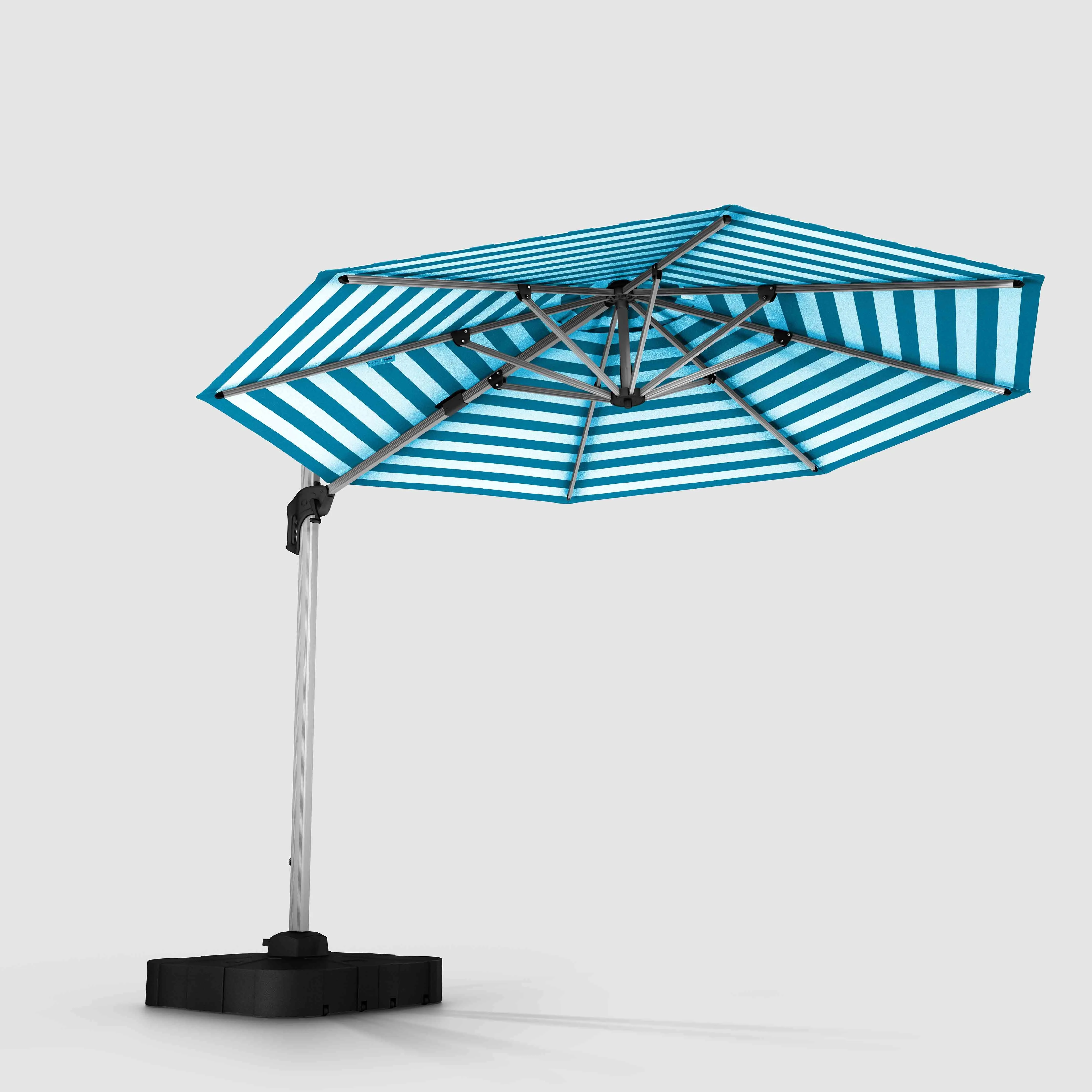The Grande Round™ - Terylast Cobalt Stripes