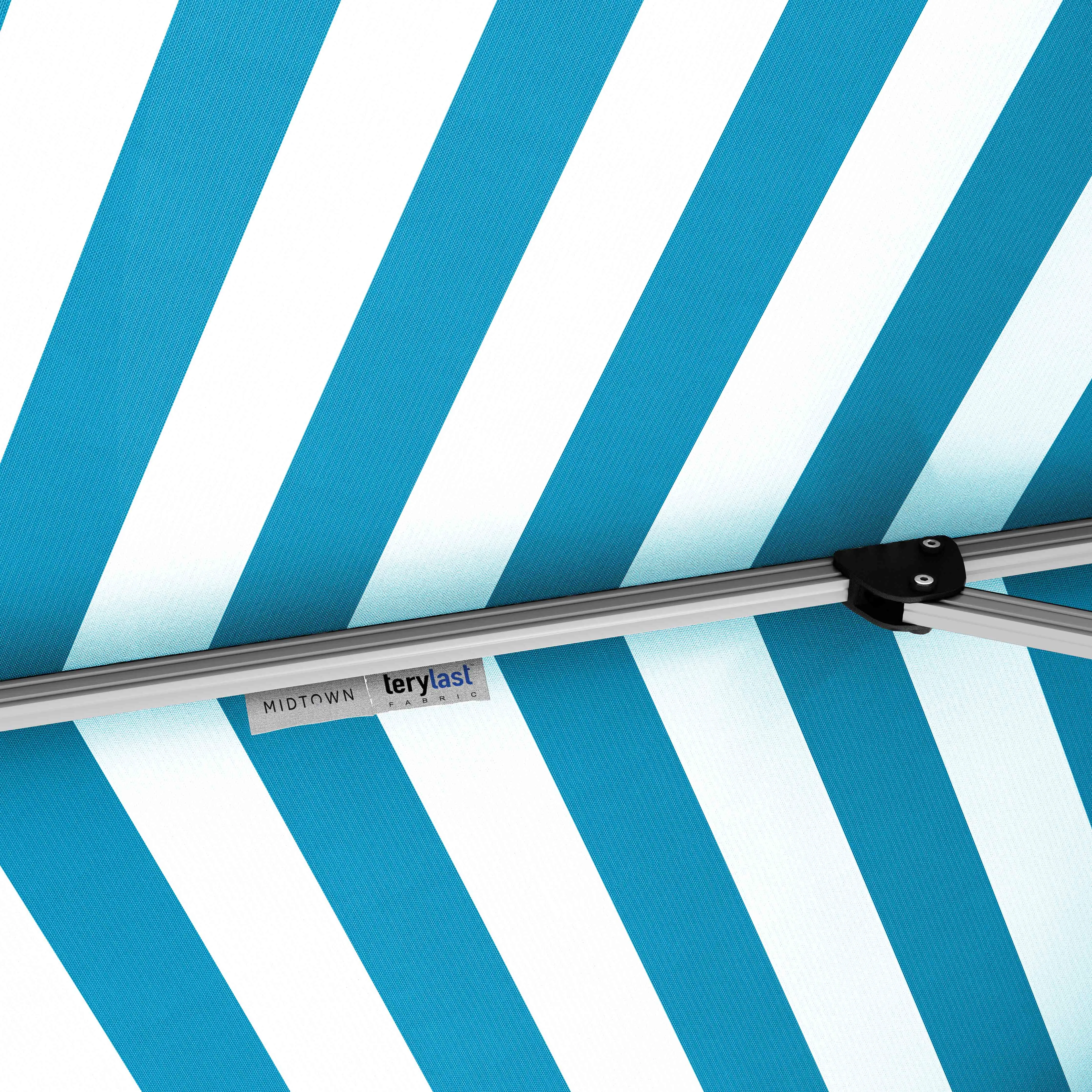 The Grande Round™ - Terylast Cobalt Stripes