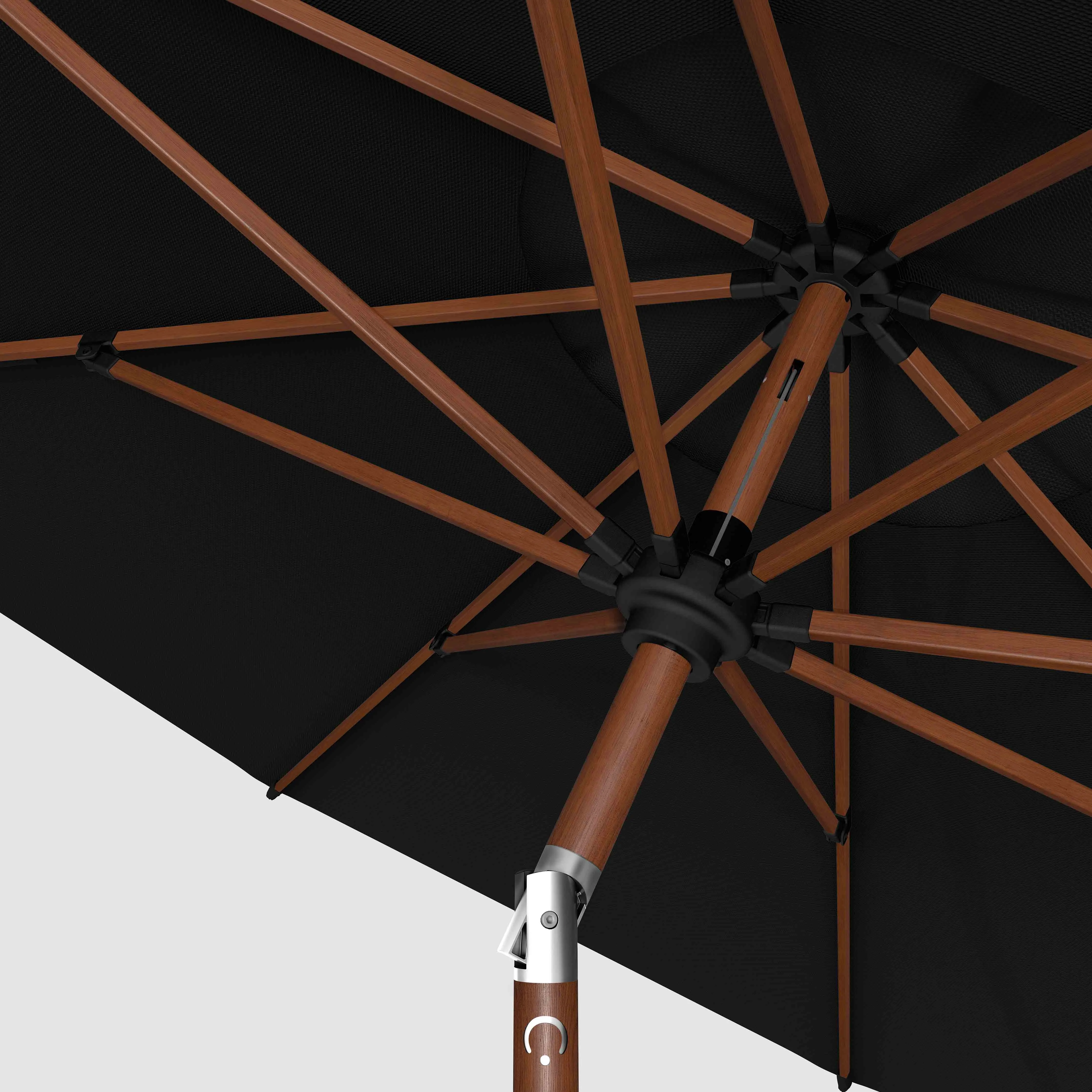 The Wooden 2™ - Terylast Ebony - Black