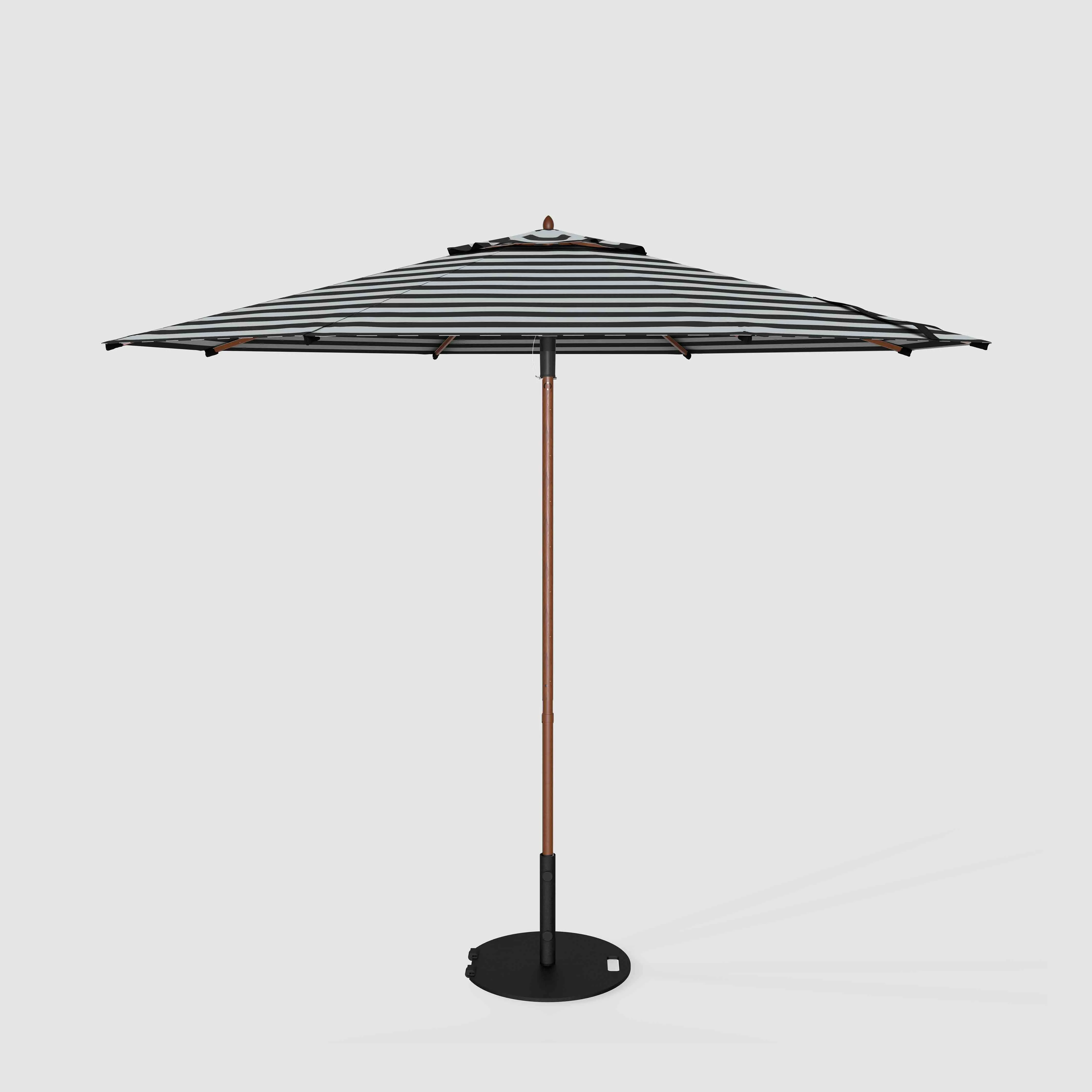 The Wooden™ - Sunbrella Black And Grey