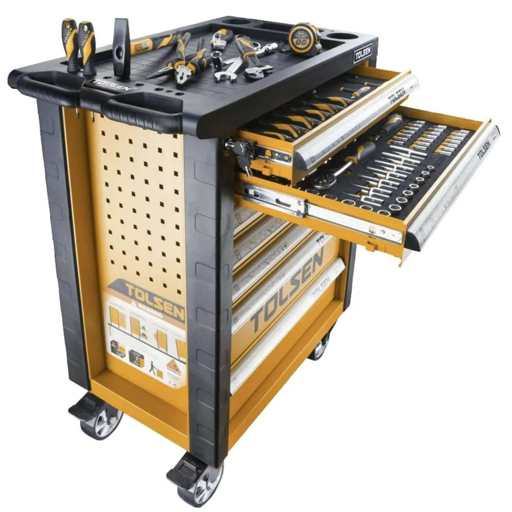 Tolsen 175pc Tool Set Cabinet