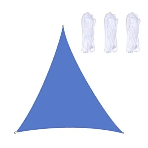 Triangle Outdoor Garden Sunshade Sail Waterproof Anti-UV Canopy, Size: 3.6m x 3.6m x 3.6m(Royal Blue)