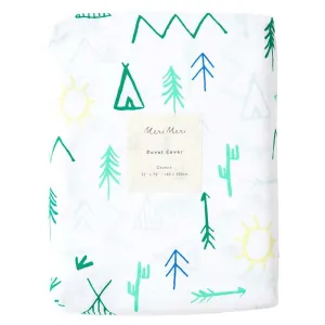 Twin Duvet Cover, Camp Ground