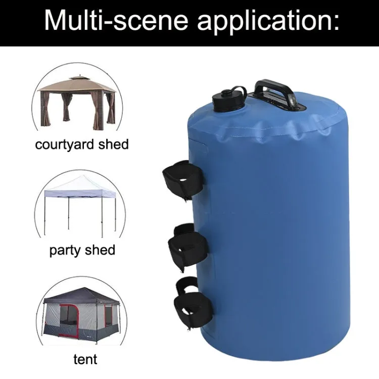 Water And Sand Multi-Function Tent Windproof Fixed Water Bag, Size: 24x45cm(Green)
