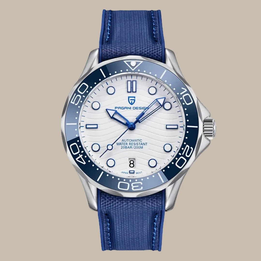 Waterproof Crystal Sapphire Dial Watch for Men