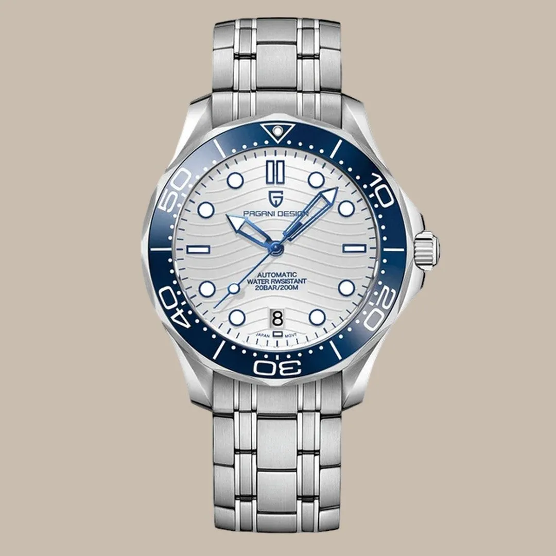 Waterproof Crystal Sapphire Dial Watch for Men