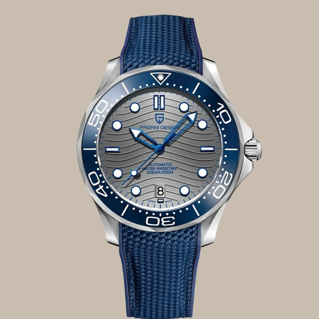 Waterproof Crystal Sapphire Dial Watch for Men
