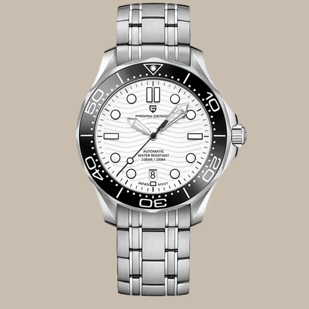 Waterproof Crystal Sapphire Dial Watch for Men