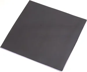 Weaver Leather Supply Silent Poundo Board, Self-Repairing Protective Rubber Punch Board, Leathercraft Tool for Hammering, and More, 12 x 12, Black