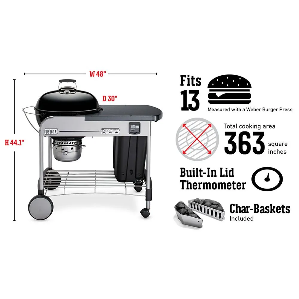 Weber: Performer Premium Black US/CAN/MX