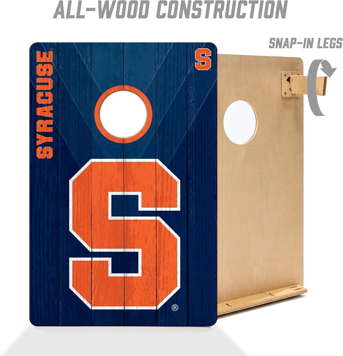 YouTheFan NCAA 2 x 3 Wood Cornhole Game