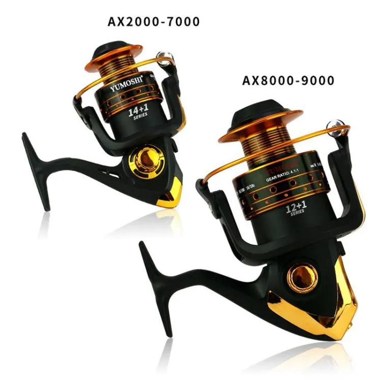 YUMOSHI AX4000 Metal Rocker Fishing Reel Spinning Reel