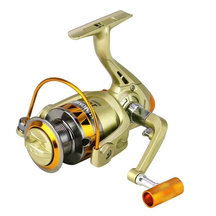 YUMOSHI JF2000 Spinning Fishing Reel 5.2:1 Gear Ratio Metal Spool Saltwater Fishing Tools