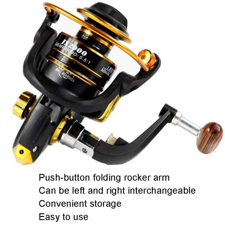 YUMOSHI JX6000 Metal Spinning Fishing Reel