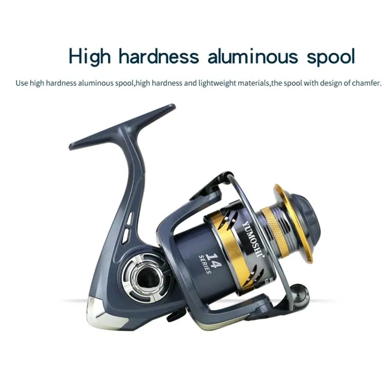 YUMOSHI KS6000 Spinning Fishing Reel Metal Rocker Metal Cup Reel