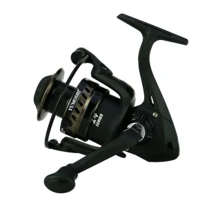 YUMOSHI LS2000 Metal Head Fishing Reel Sea Rod Spinning Reel(Folding Swing Arm Hard Rubber Grip)